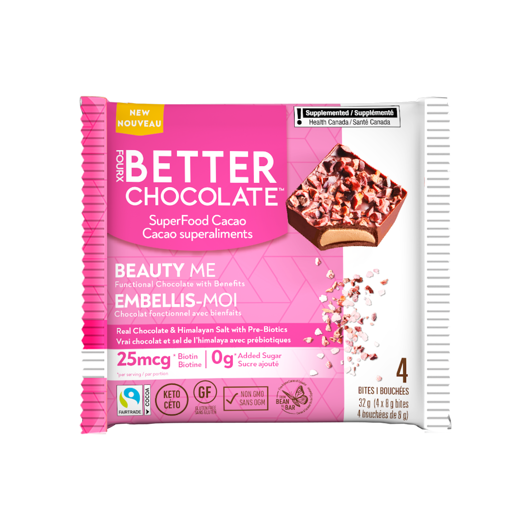 FREE sample - Beauty Me Himalayan Salt – FourX Better Chocolate™ - CA