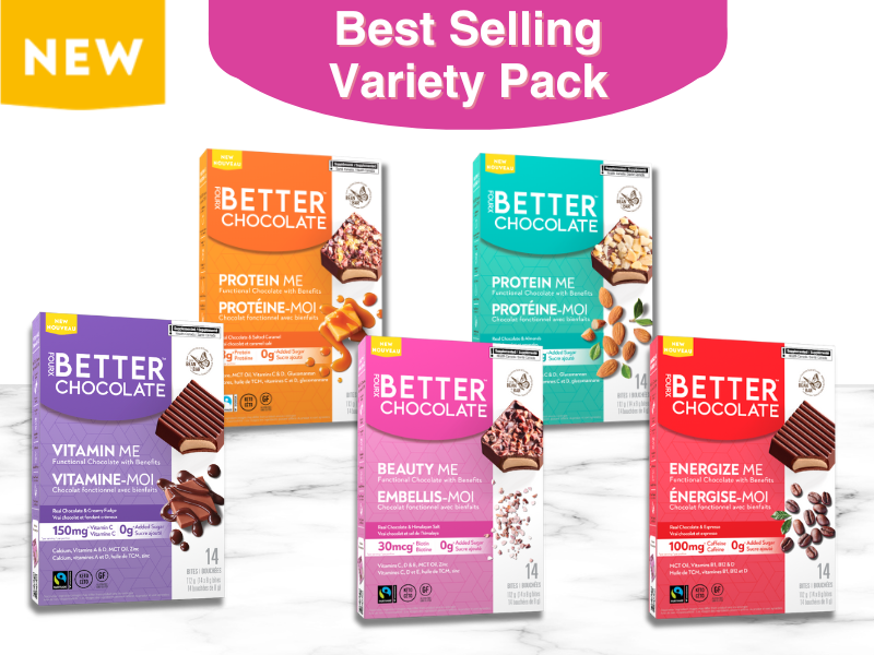 BEST SELLING - Variety Pack – FourX Better Chocolate™ - CA